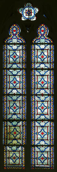 Ensemble de 14 verrières - Chapelle Notre-Dame de Joye (ancienne chapelle des Sœurs de Saint-Thomas-de-Villeneuve, Maison du Bon-Pasteur)