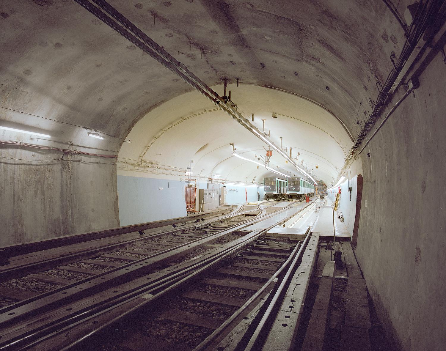 Atelier de réparation du matériel roulant de la ligne 11 de la Compagnie du chemin de fer métropolitain de Paris, puis de la RATP