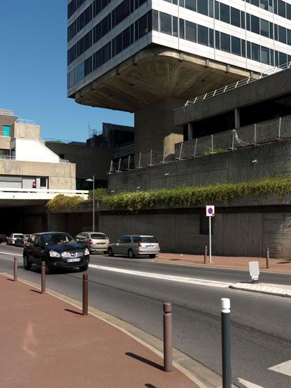 dalle du quartier de Cergy-Préfecture