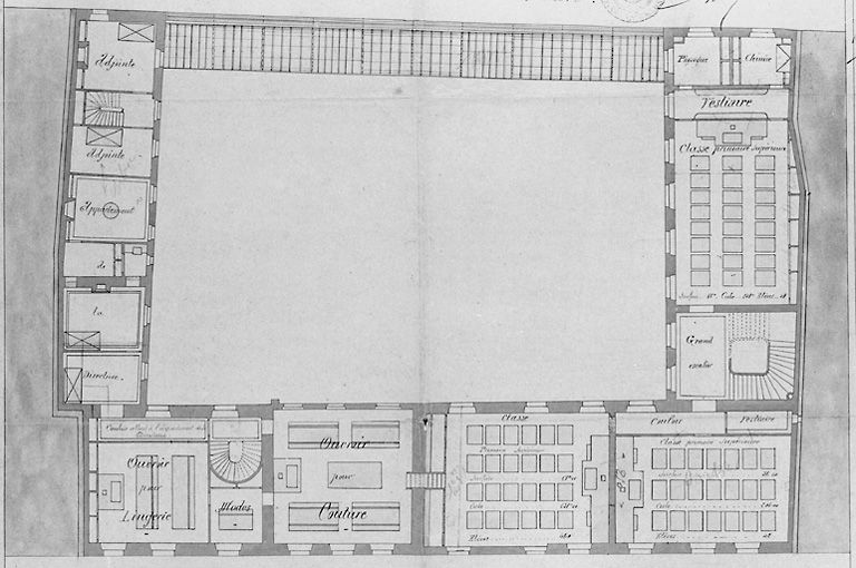 hôtel Leconte, puis école de filles