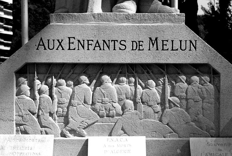 Ensemble des sculptures du monument aux morts de la Première guerre mondiale