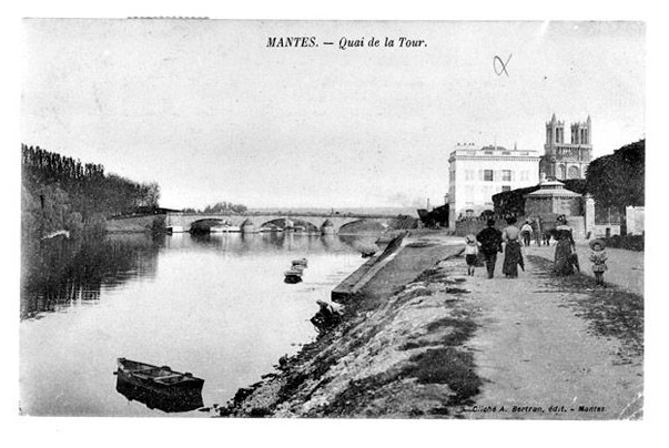 Campagne photographique sur le patrimoine de Mantes-la-Jolie en 1977