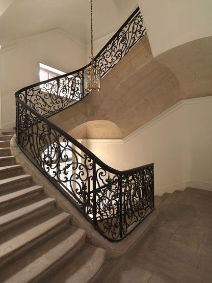 rampe d'appui, escalier de l' hôtel de Montescot (non étudié)