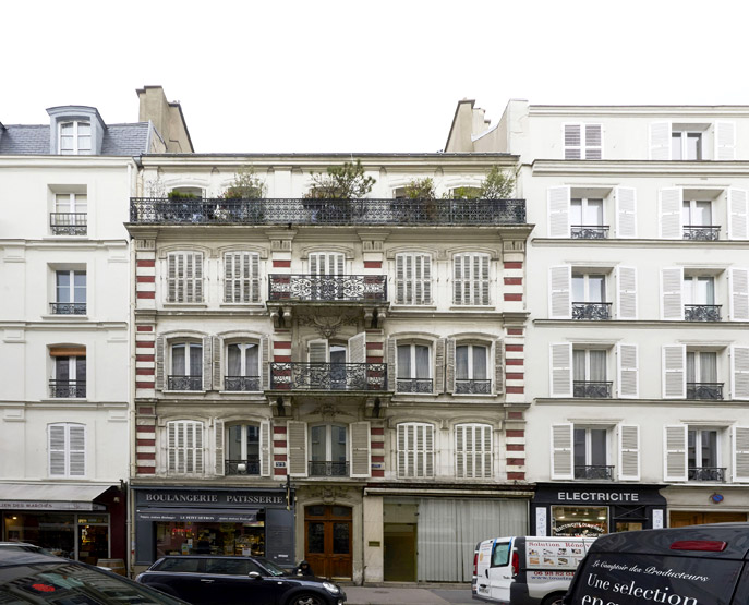 Immeuble, 22 rue Mouton Duvernet