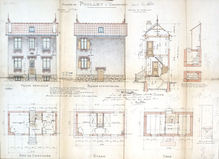 maisons, immeubles