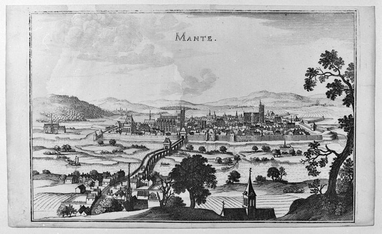 La ville de Mantes-la-Jolie