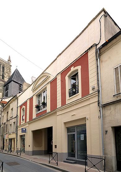 relais de poste, actuellement maisons