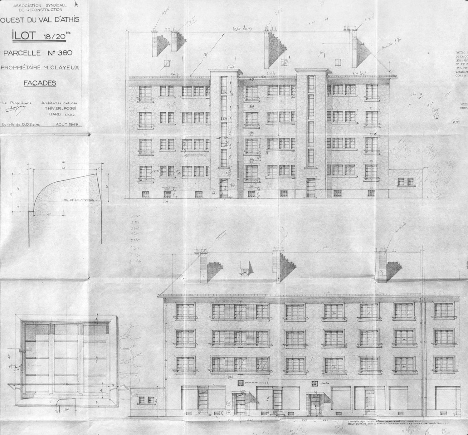 lotissement concerté de l'association syndicale de reconstruction de l'Ouest du Val-d'Athis