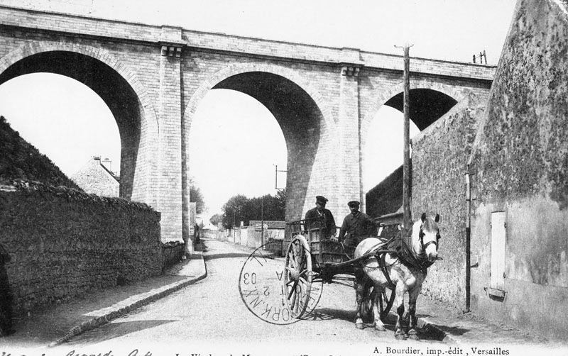 voie ferrée de la ligne Argenteuil-Mantes