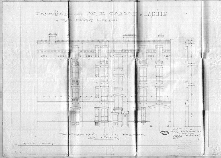 Immeuble, 14 rue Ernest-Cresson