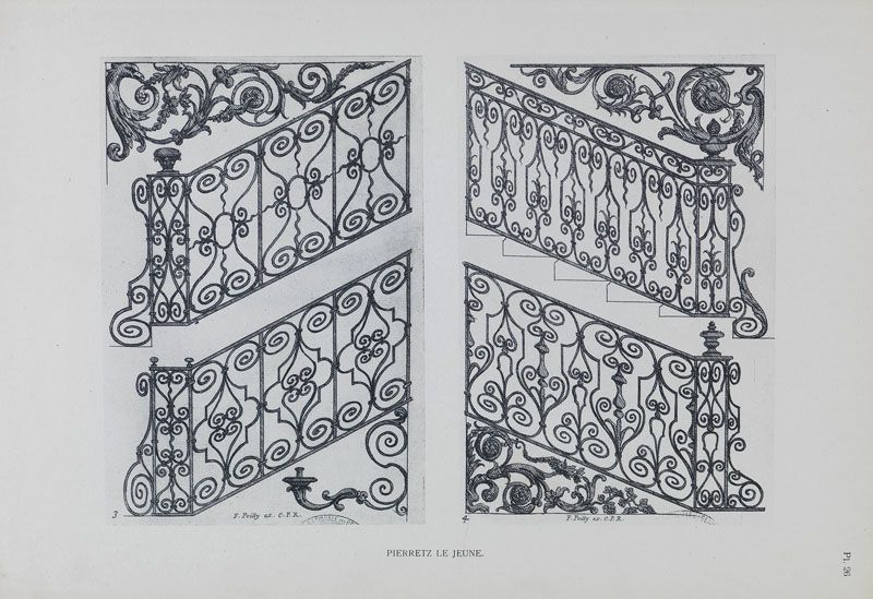 dossier de synthèse sur les escaliers, rampes d'appui et départs de rampe d'appui