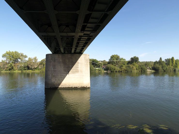 pont routier de Bonnières