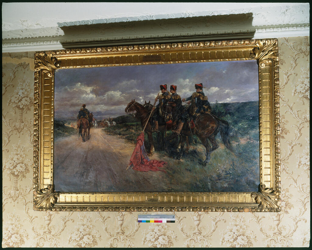 Tableau : Reconnaissance de cavaliers Kougoutzei