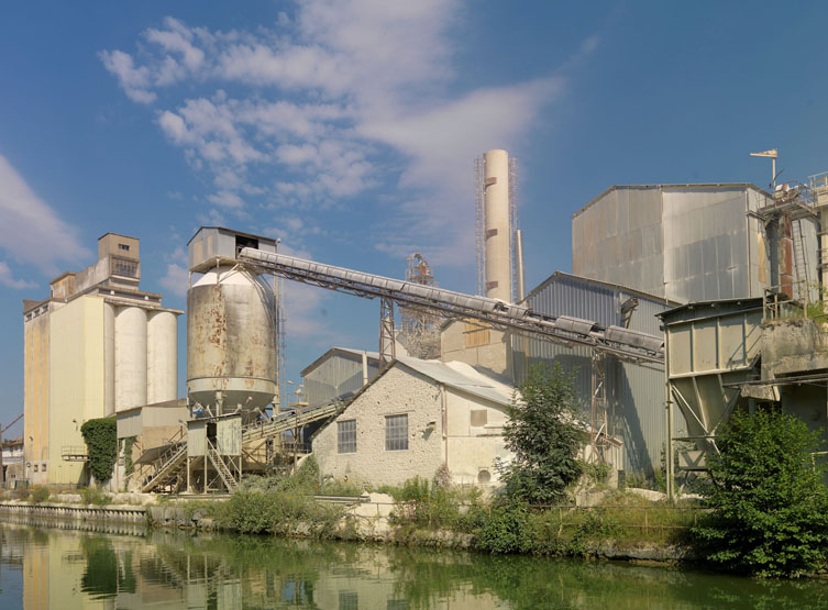 Écuelles - Usine de préparation de produit minéral (séchage et broyage de calcaire) Piketty frères