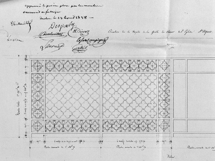 le mobilier de l'église Saint-Aspais