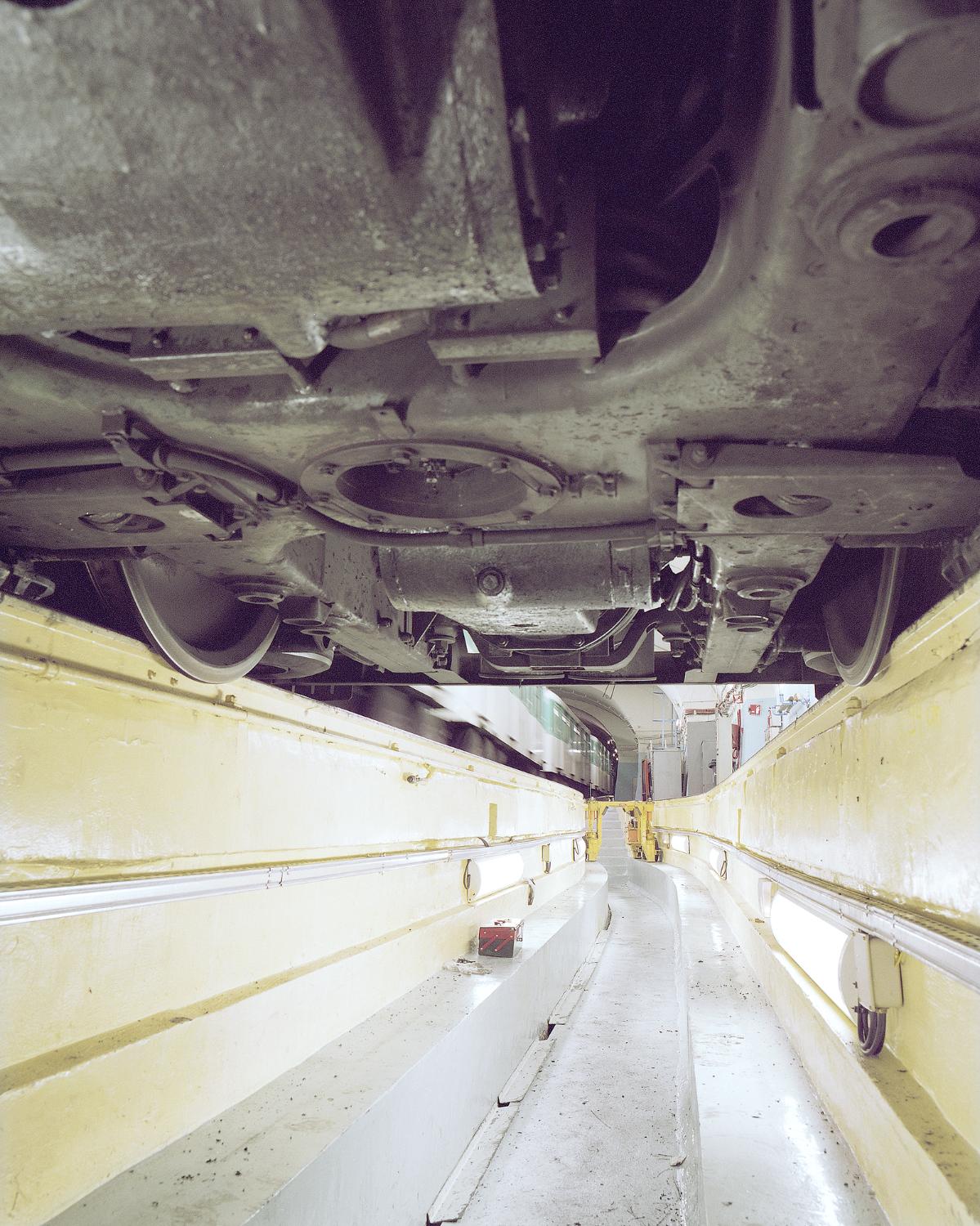 Atelier de réparation du matériel roulant de la ligne 11 de la Compagnie du chemin de fer métropolitain de Paris, puis de la RATP