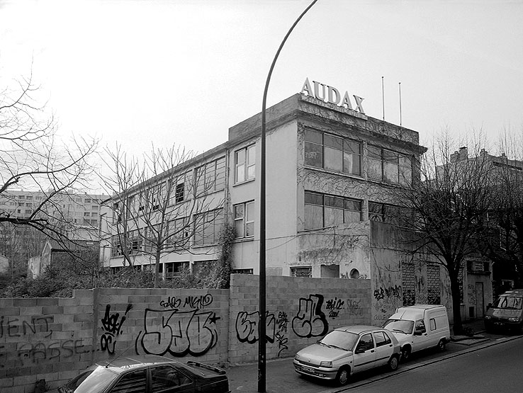 Usine de matériel électroacoustique Audax (détruit après inventaire)