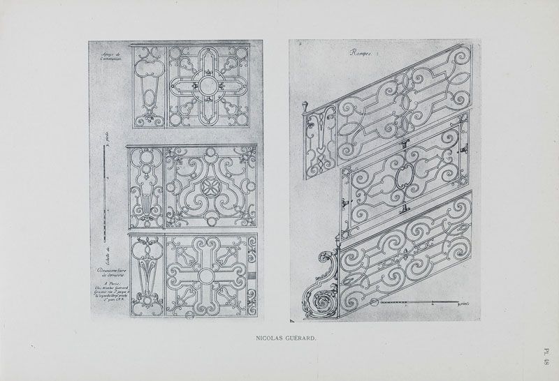 dossier de synthèse sur les escaliers, rampes d'appui et départs de rampe d'appui