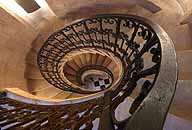 rampe d'appui, escalier de la chapelle de l'hôtel de Beauvais (non étudié)