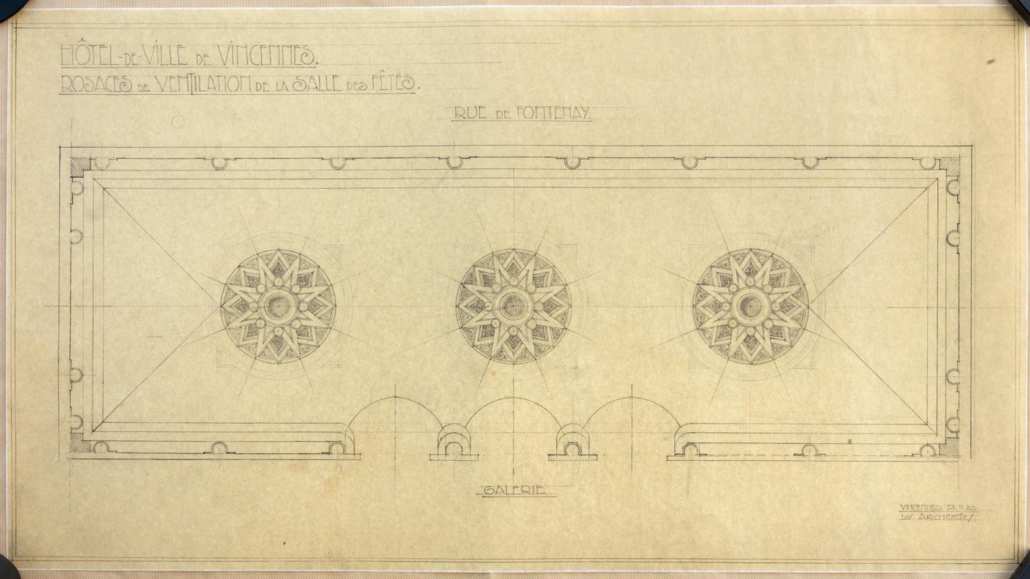 Hôtel de ville (Vincennes), salle des fêtes de l'