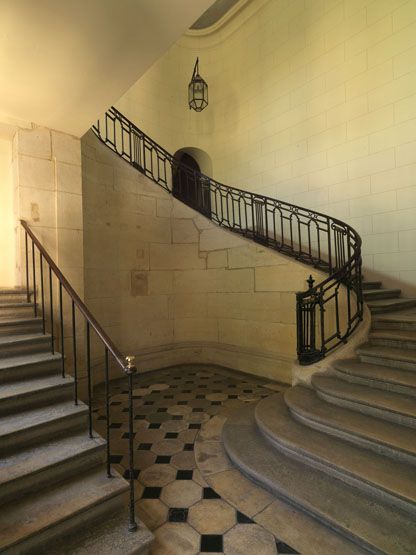 rampe d'appui, escalier de l' hôtel d'Alméras (non étudié)