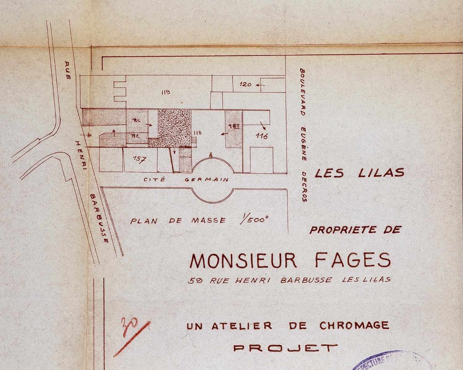 Les Lilas - Patrimoine industriel - Présentation générale de l'étude : dossier collectif "usines"