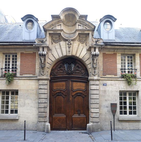 rampe d'appui, escalier de l' hôtel d'Alméras (non étudié)