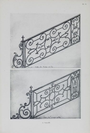 dossier de synthèse sur les escaliers, rampes d'appui et départs de rampe d'appui