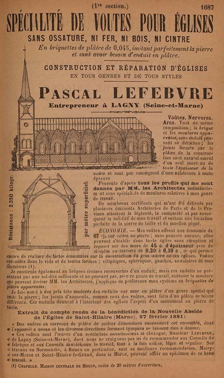 Architectures de brique en Ile-de-France