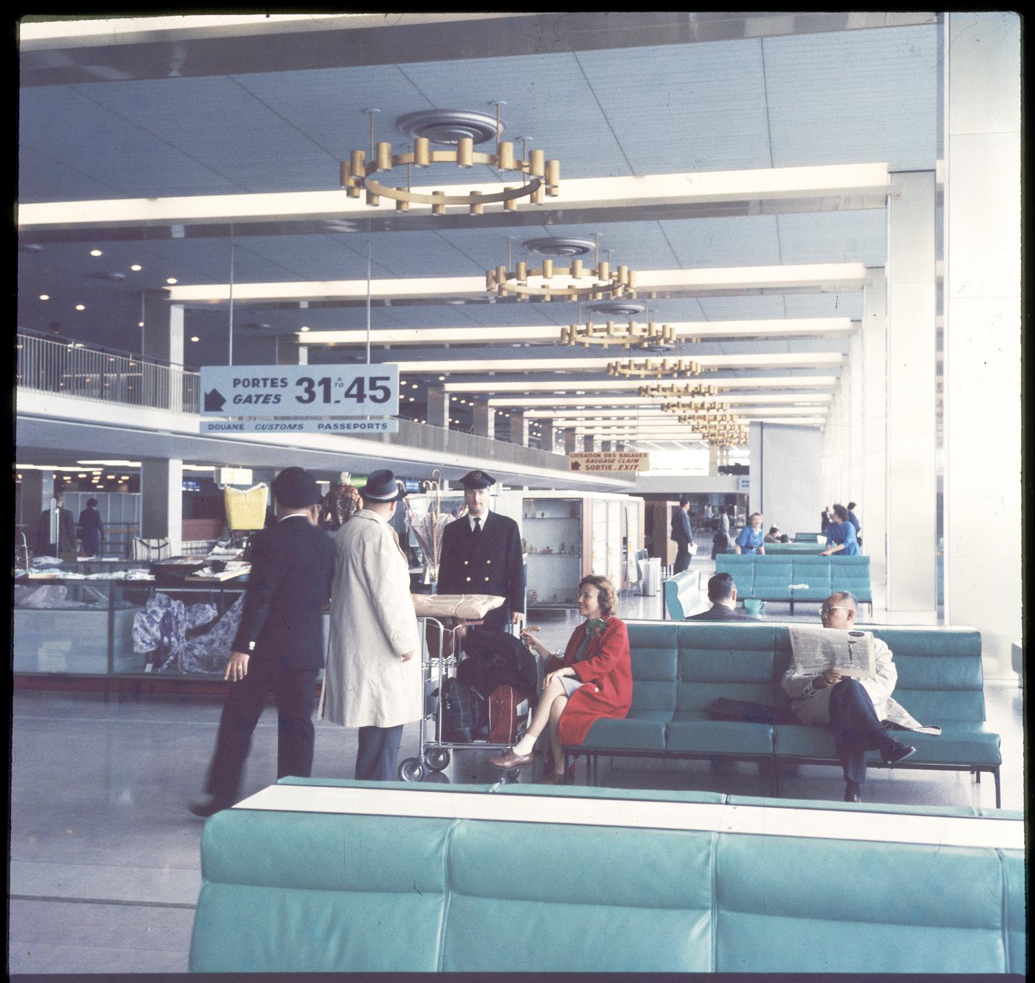 Les Installations terminales, Orly 4 dans les années 1960