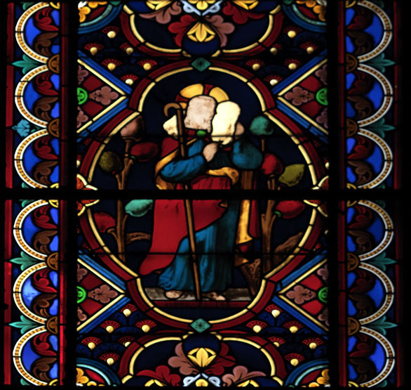 Ensemble de 17 verrières - Chapelle Saint-Ignace (ancienne chapelle des Jésuites)