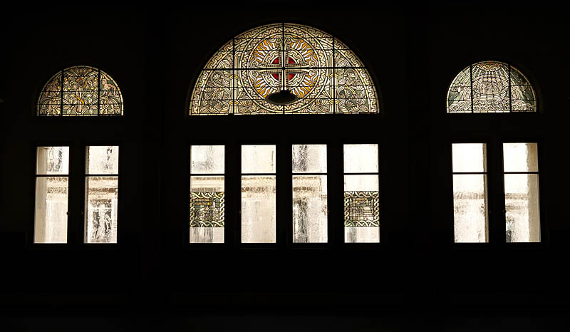 Ensemble de 3 verrières - Église évangélique allemande Christuskirche