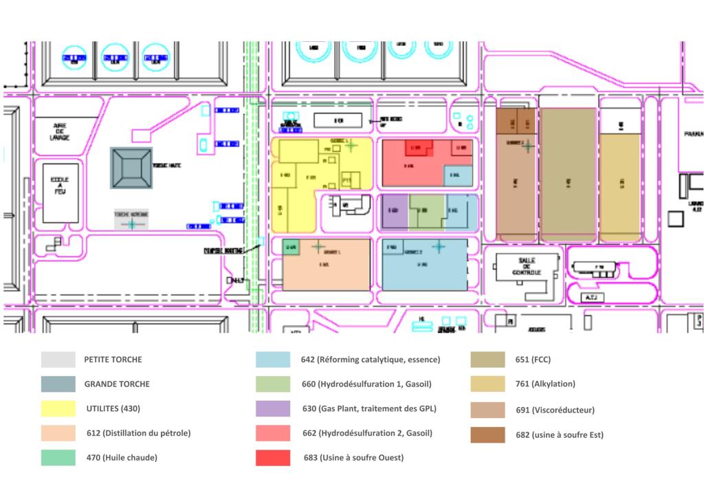 Sous-dossier 5 : unités de raffinage appelées « Unités Est » de la Raffinerie de l’Île-de-France, actuellement plateforme TotalEnergies de Grandpuits