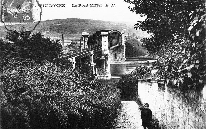 voie ferrée de la ligne Argenteuil-Mantes