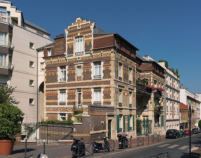 Architectures de brique en Ile-de-France