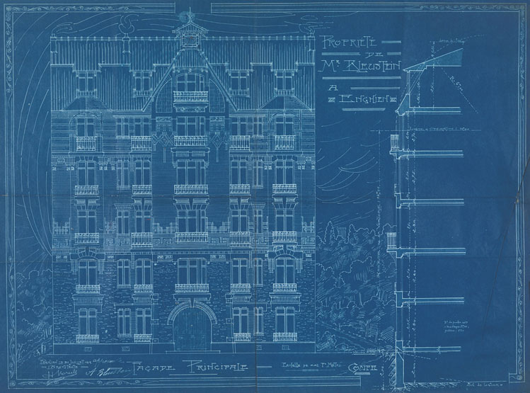 immeuble de M. Blenstein, 49 rue Félix Faure