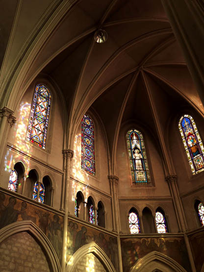 Ensemble de 13 verrières - Chapelle Saint-Jean-de-Dieu (Frères hospitaliers de Saint-Jean-de-Dieu)