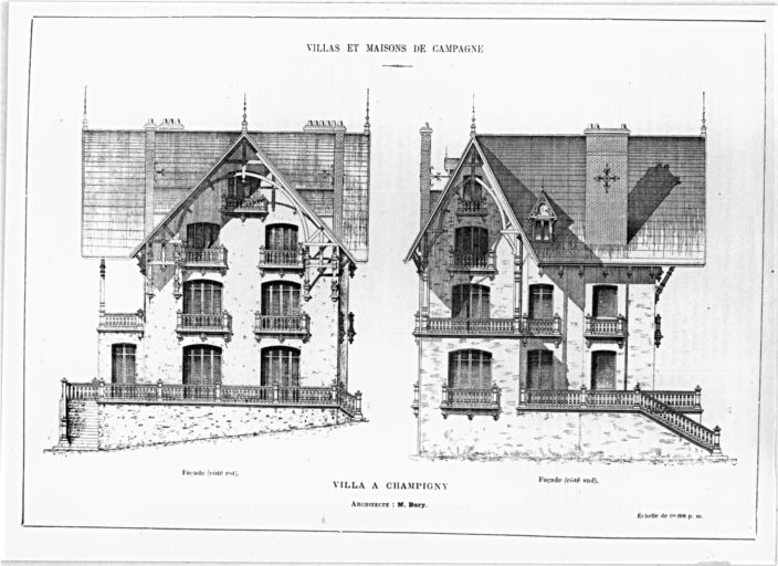 maisons, immeubles