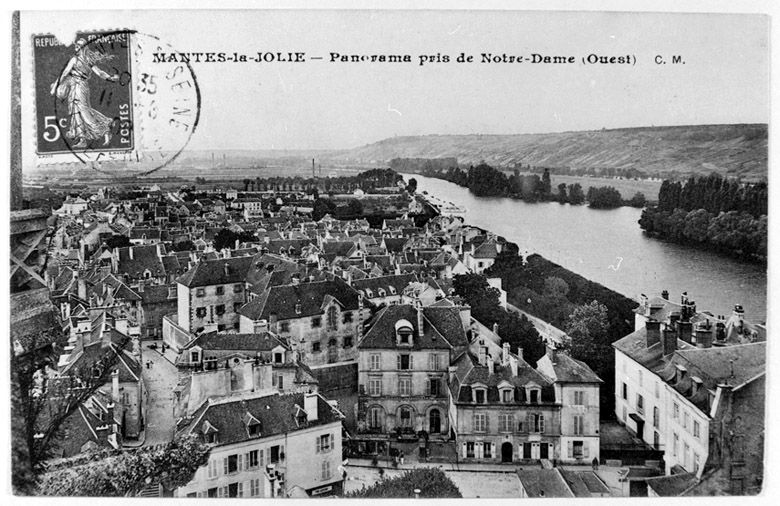 La ville de Mantes-la-Jolie