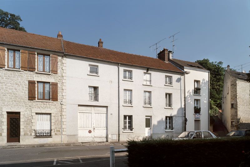 les immeubles, maisons et fermes du canton d'Andrésy