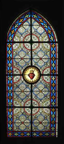 Ensemble de 3 verrières - Chapelle de l'Accueil Louise de Marillac (Filles de la Charité de Saint-Vincent-de-Paul)