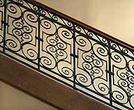 rampe d'appui, escalier de l' hôtel Nicolaÿ (non étudié)