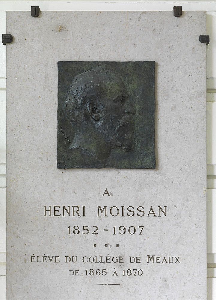plaque commémorative d'Henri Moissan