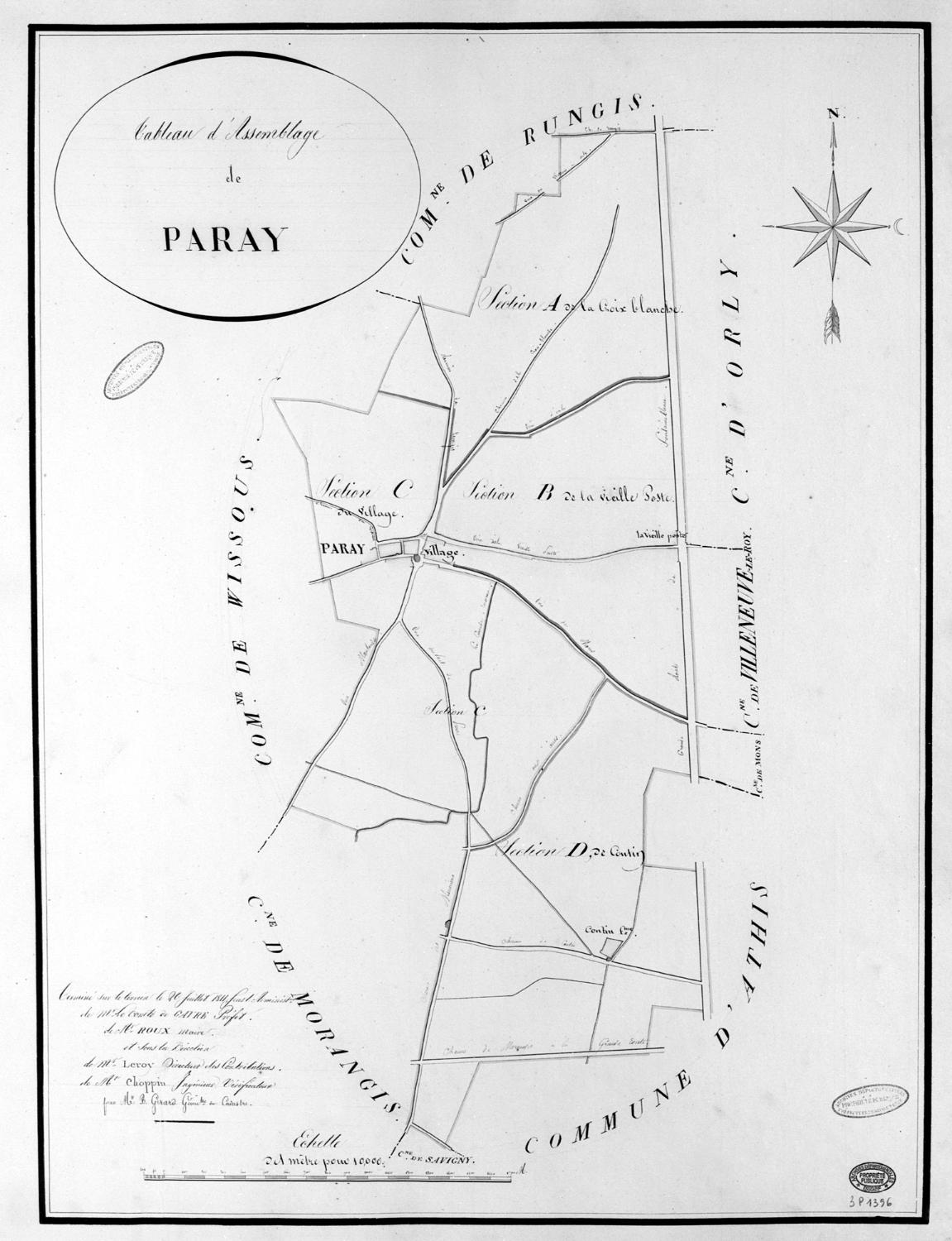 présentation de la commune de Paray-Vieille-Poste