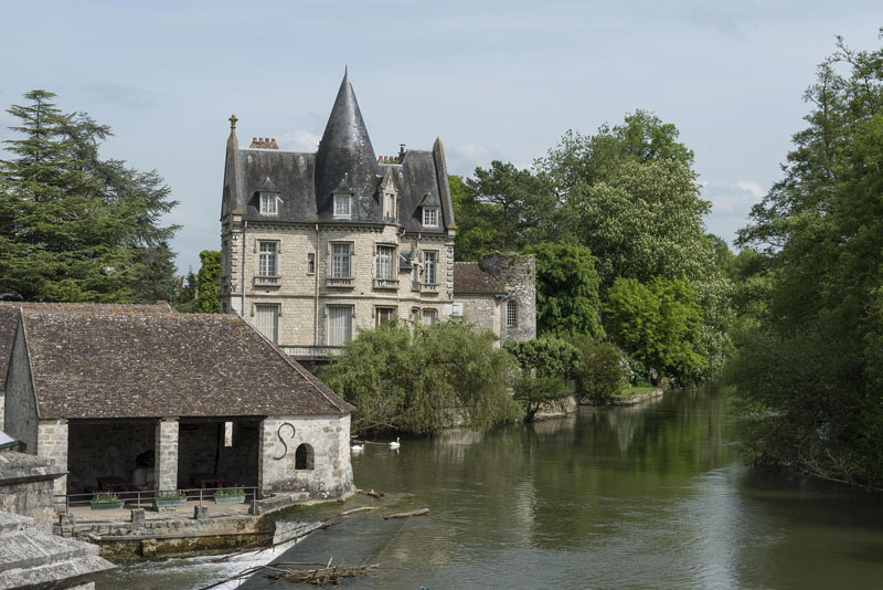 Moret-sur-Loing - Maison de meunier appelée "Villa Provencher"