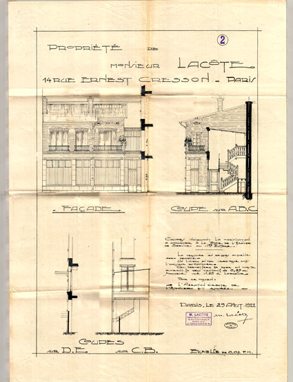 Immeuble, 14 rue Ernest-Cresson