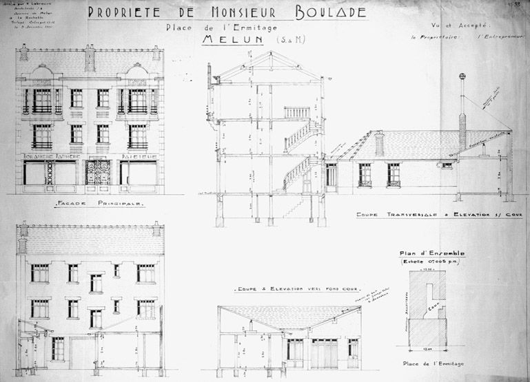 immeuble place de l'Ermitage