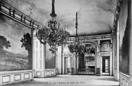 Ancien décor : ensemble de six marines