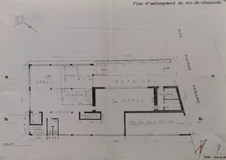 Immeuble de bureaux, Châtillon (détruit)